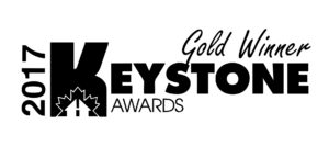 Keystone Awards 2017 logo Gold Winner